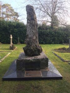 Alfred Russel Wallace Grave - Broadstone Dorset